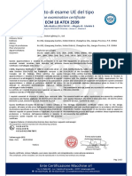ECM 18 ATEX 2599 certificate