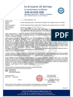 ECM 18 ATEX 2599 Certificate