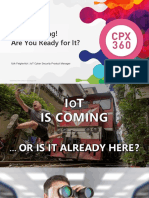 24 - IoT Is Coming Are You Ready For It - CPX360 - Jan 2020 - Itzik Feiglevitch - NOLA - v1