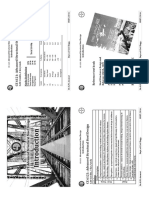 Advanced Steel Design Course Syllabus and Marking Scheme