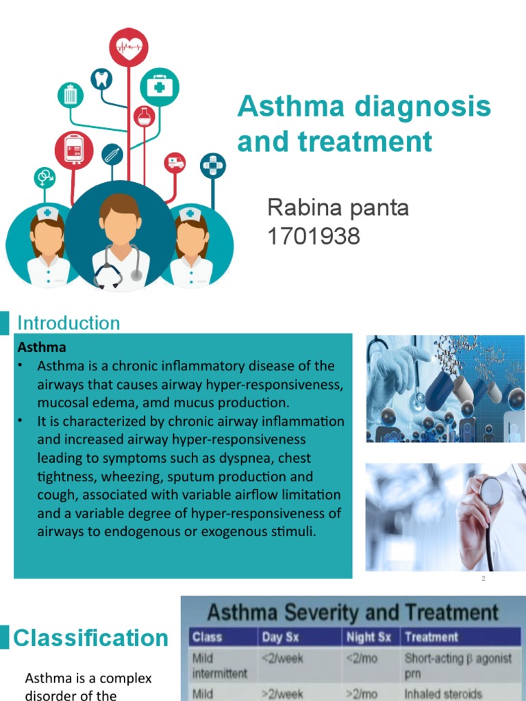 Asthma Diagnosis and Treatment | PDF | Asthma | Cough