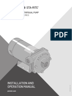 60 Cycle Centrifugal Pump J Series JB Series Manual PDF