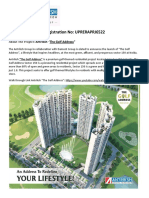 Rera Registration No: UPRERAPRJ6522: About The Project: Antriksh "The Golf Address"