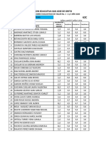 Notas Parciales Grado 6-2c