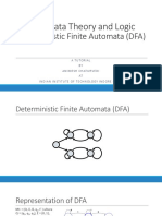Deterministic Finite Automatadfa