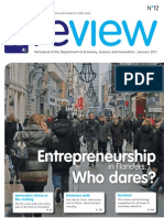 EWI Review 12 Entrepreneurship in Flanders - Who Dares January 2011
