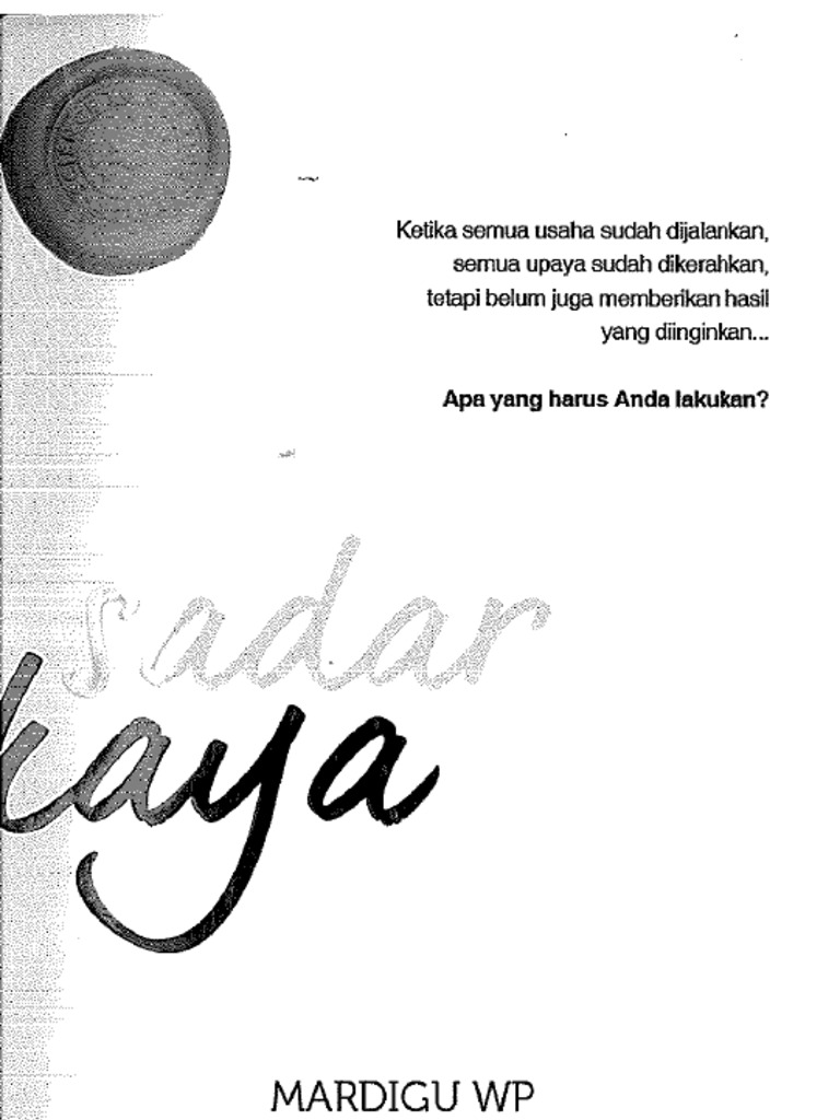 ES17) Sadar Kaya by Mardigu WP PDF  PDF