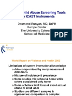 ISPCAN Child Abuse Screening Tools The ICAST Instruments