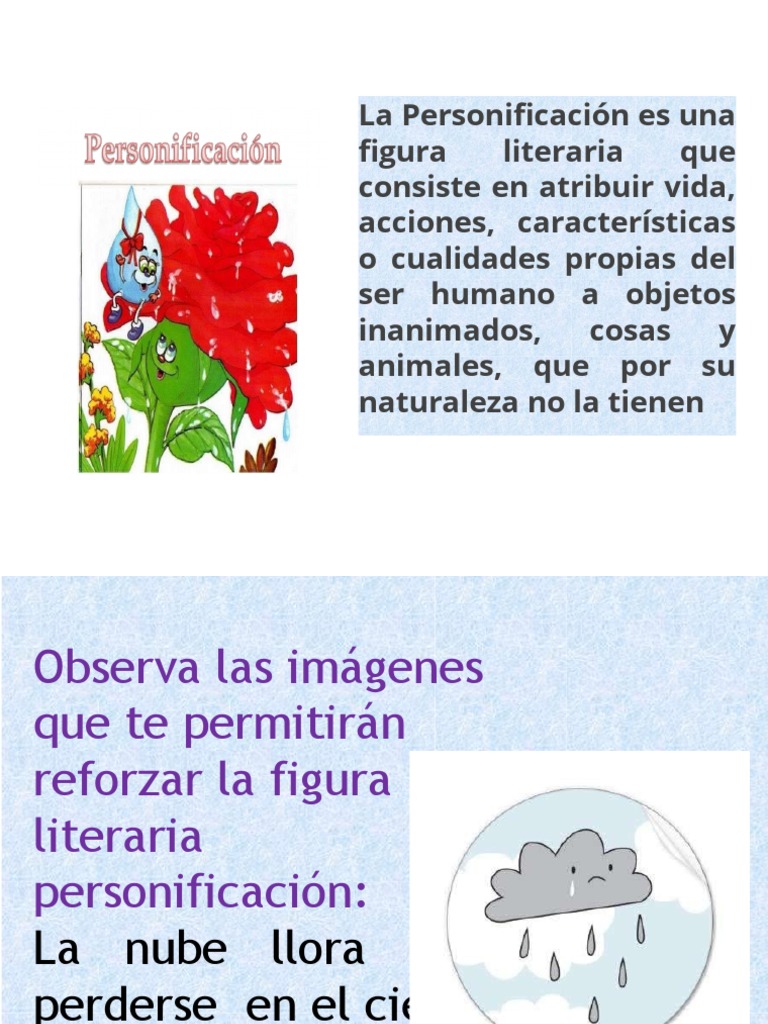 Ejemplos de Personificación en Literatura | PDF | Ficción general