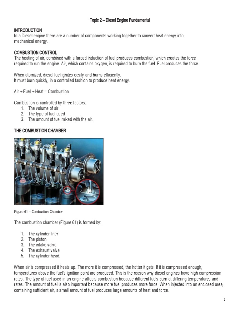 Figure 61 - Combustion Chamber | PDF | Internal Combustion Engine