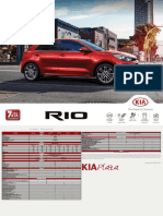 Ficha Técnica RIO HB V7 Kia Plaza