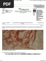 'Oltre ogni misura' le poesie di Michelangelo, uno che azzanna - Pangea
