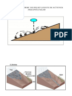Actiunea precipitatiilor