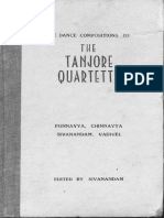 Tanjore Quartette notations