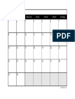 Calendario Junio 2020 Office