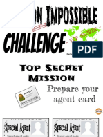 Mission Impossible Challenge PDF