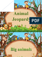 ESLJeopardygame Animals Fullyeditabletemplate