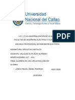 Laboratorio Semana 4 Algebra de Los Circuitos Logicos PDF