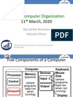 CS104: Computer Organization: 11 March, 2020