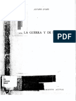 De La Guerra y de La Paz - Álvaro D'ors PDF