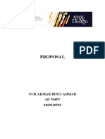 Proposal: Nur Akmar Binti Ahmad AD 704PT 2019230593