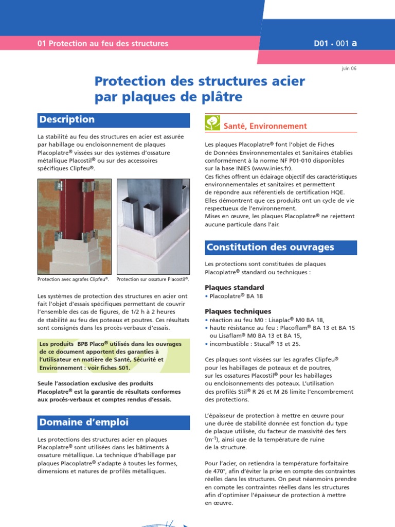 Protection Des Structures Acier | PDF | Matériaux | Matériaux de ...