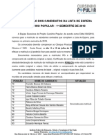 8 CONVOCAO - 4 LISTA DE ESPERA