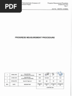 S-990-5131-312 - 1 Progress Measurement Procedure