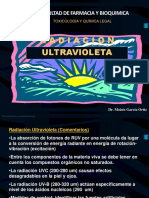 Toxicidad de Radiacion UV