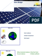 PV System Design and Energy Yield Modeling