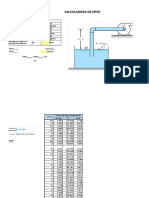 Calculadora de NPSH