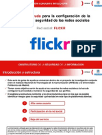 Guías de ayuda para la configuración de la privacidad y seguridad de las redes sociales: FLICKR