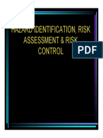 Hirarc - Hazard Identification, Risk Assessment & Risk Control PDF
