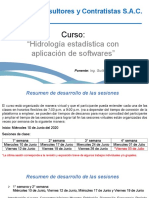 AST Consultores y Contratistas S.A.C.: "Hidrología Estadística Con Aplicación de Softwares"