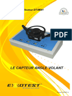 Le Capteur Angle Volant: Guide de L'utilisateur DT-M001