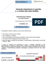 Seminários Gerais Ii: Accessory Minerals Importance in Granite Petrology: A Review and Case Studies