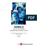 Agenda 21 - The UN, Sustainability and Right-Wing Conspiracy Theory PDF