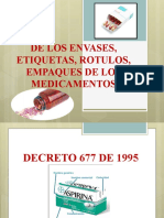 De Los Envases, Etiquetas, Rotulos