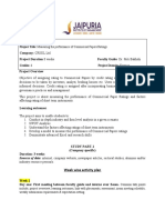 Project Code: SIP Project Title: Measuring The Performance of Commercial Papers Ratings