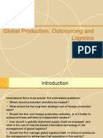Global Production and Outsourcing