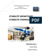 Stabilité Monétaire Satabilité Financière-Converti