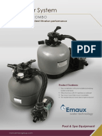 Sand Filter System: Plug & Play Combo