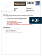 Hands-On Exercise No. 2 Batch-07 Freelancing Total Marks: 10 Due Date: 09/07/2020