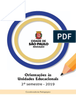 Importante - Orientações Às Unidade Educacionais