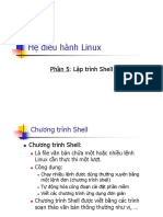 Hệ điều hành Linux: Phần 5: Lập trình Shell