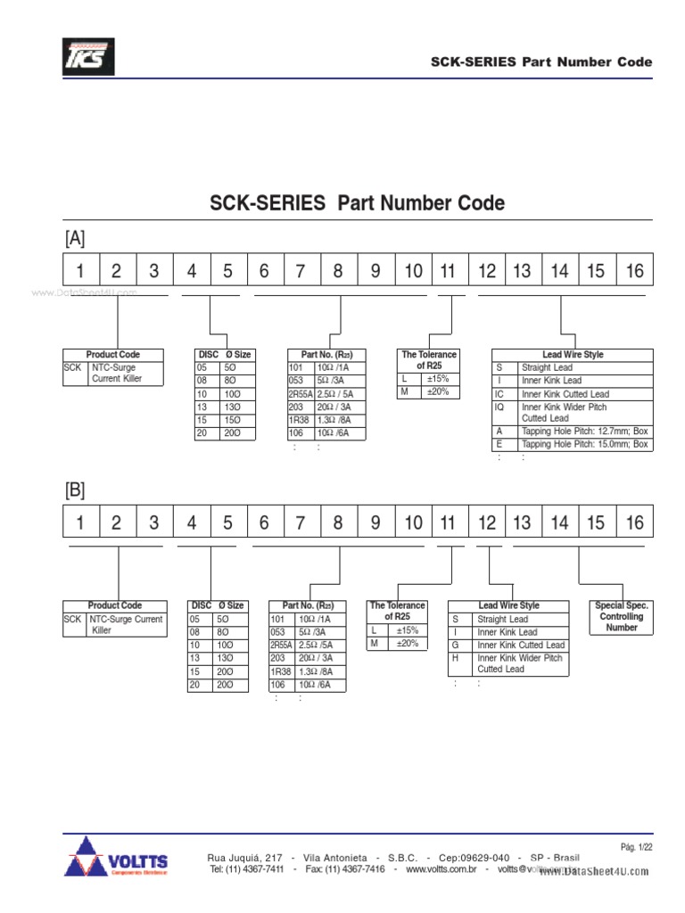 SCK056 Voltts PDF PDF