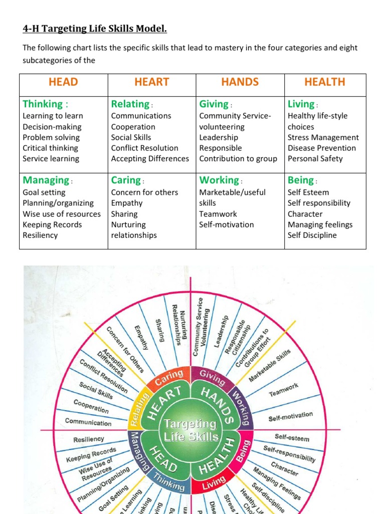Targeting Life Skills in 4 H PDF