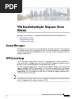 VPN Troubleshooting For Firepower Threat Defense: System Messages