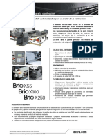 Brio-X-series Fashion Technical-Datasheet Es