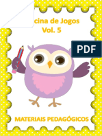 OFICINA DE JOGOS 5 - MATERIAIS PEDAGÓGICOS